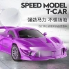 Children's remote control racing toy car, alloy remote control car model with light, high-speed alloy four-way racing car source manufacturer Specification image